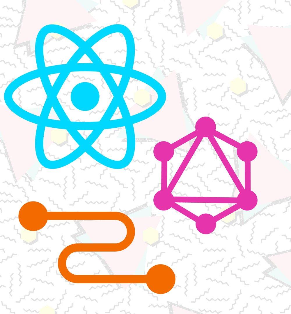 Icons of React, GraphQL and Relay