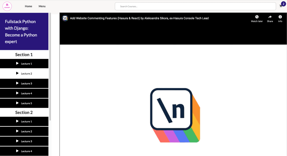 What you Will Build Image: Utilize YouTube's embedded Player