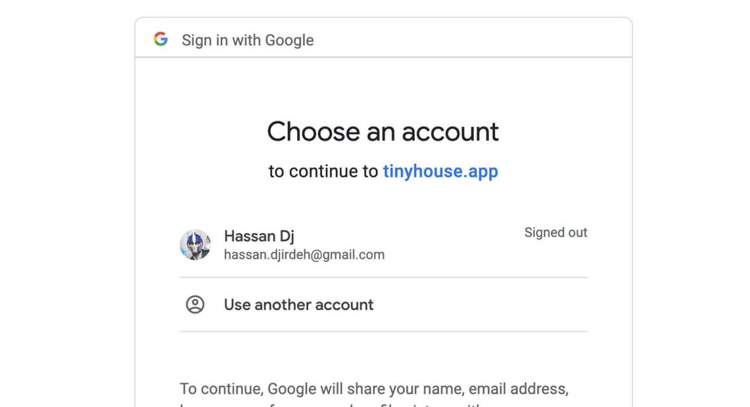What you Will Build Image: Tackle Authentication