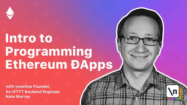 Course Thumbnail of Intro to Programming Ethereum ĐApps