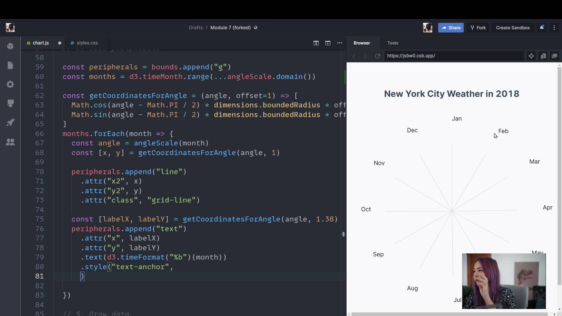Adding gridlines