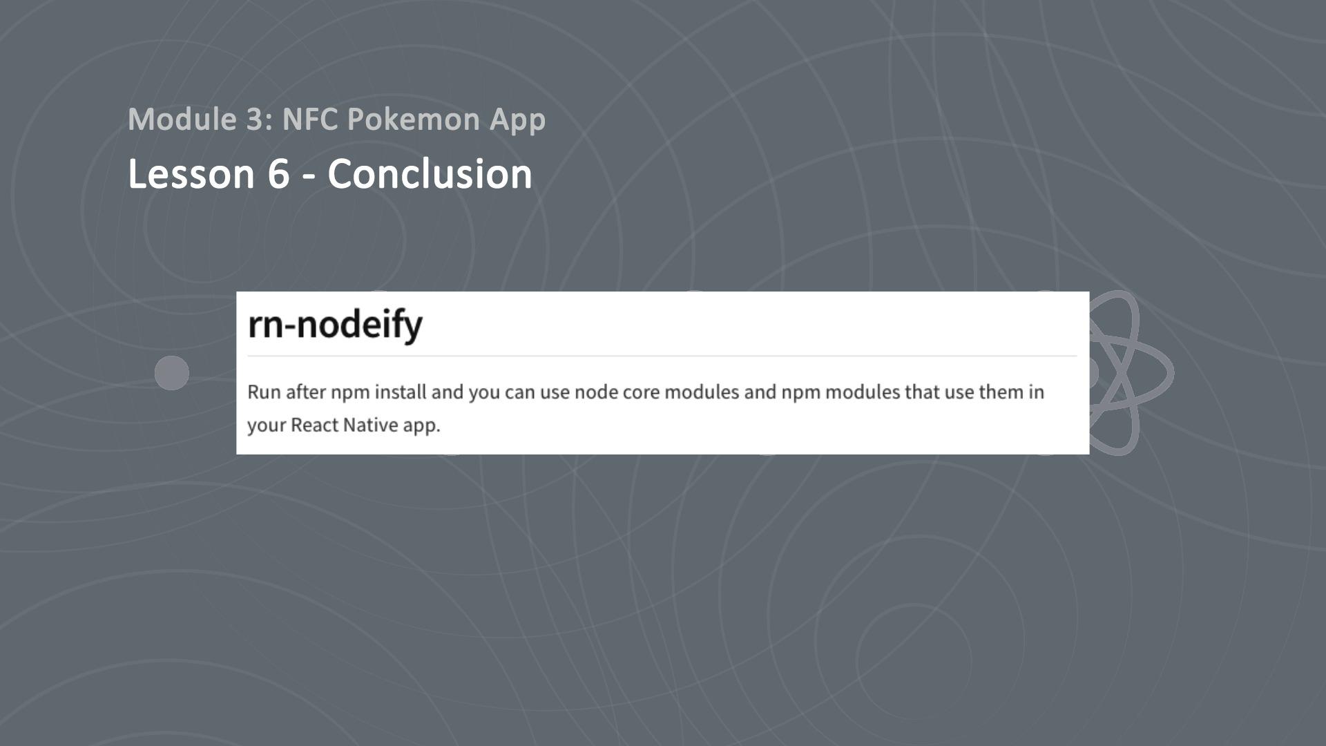 App3 Conclusion