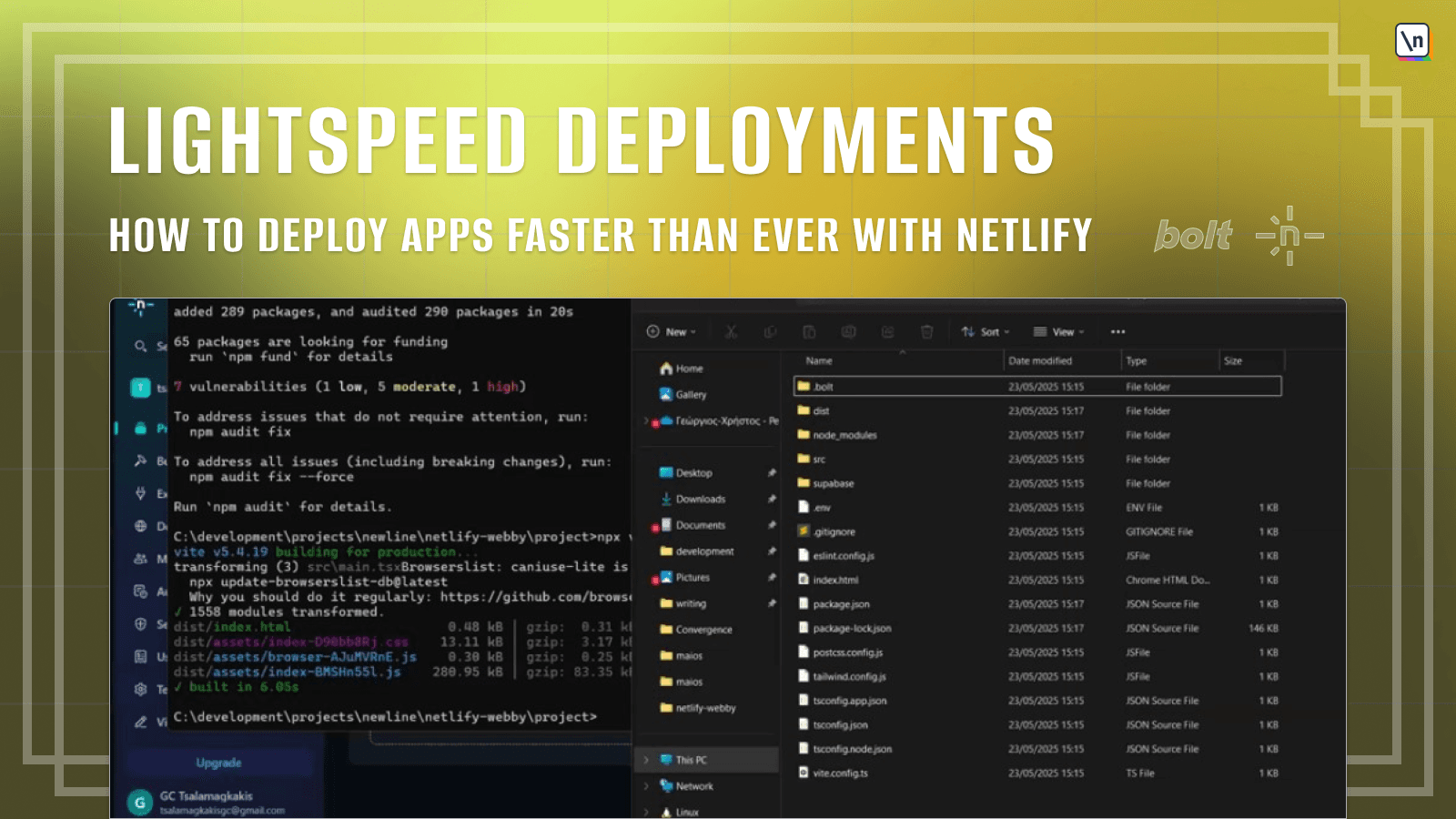 Thumbnail for the \newline course Lightspeed Deployments