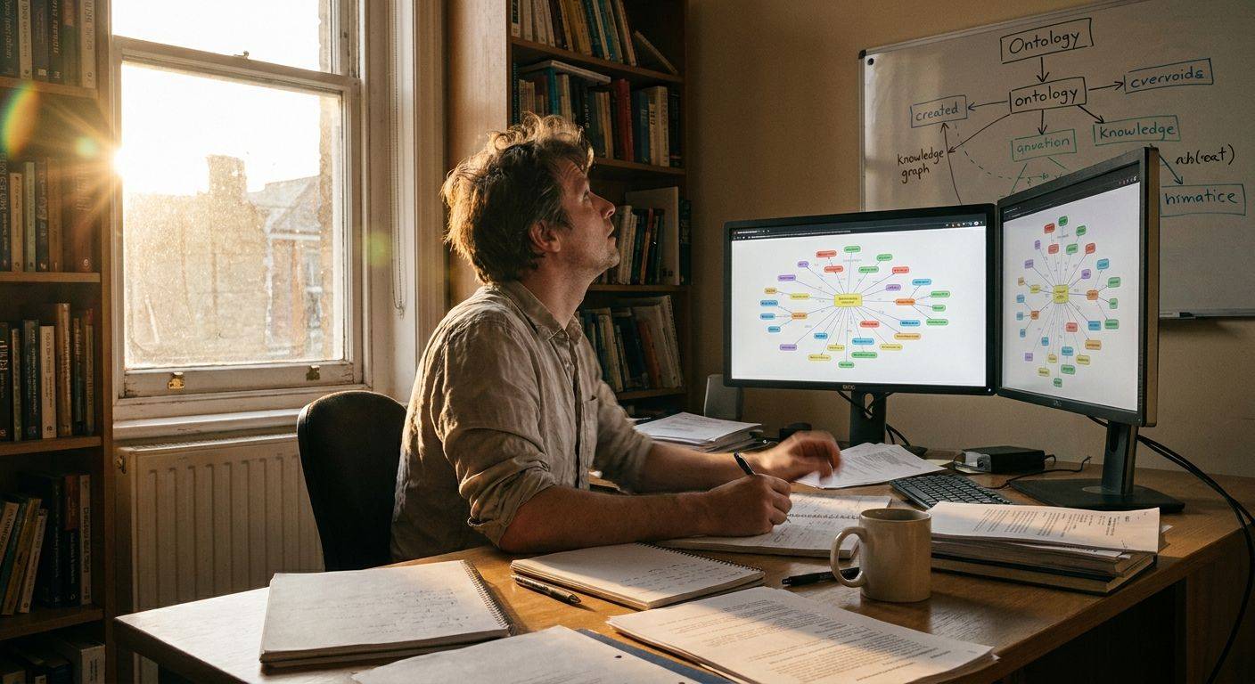 How a Data Model and Schema Shape Knowledge Graph Ontology