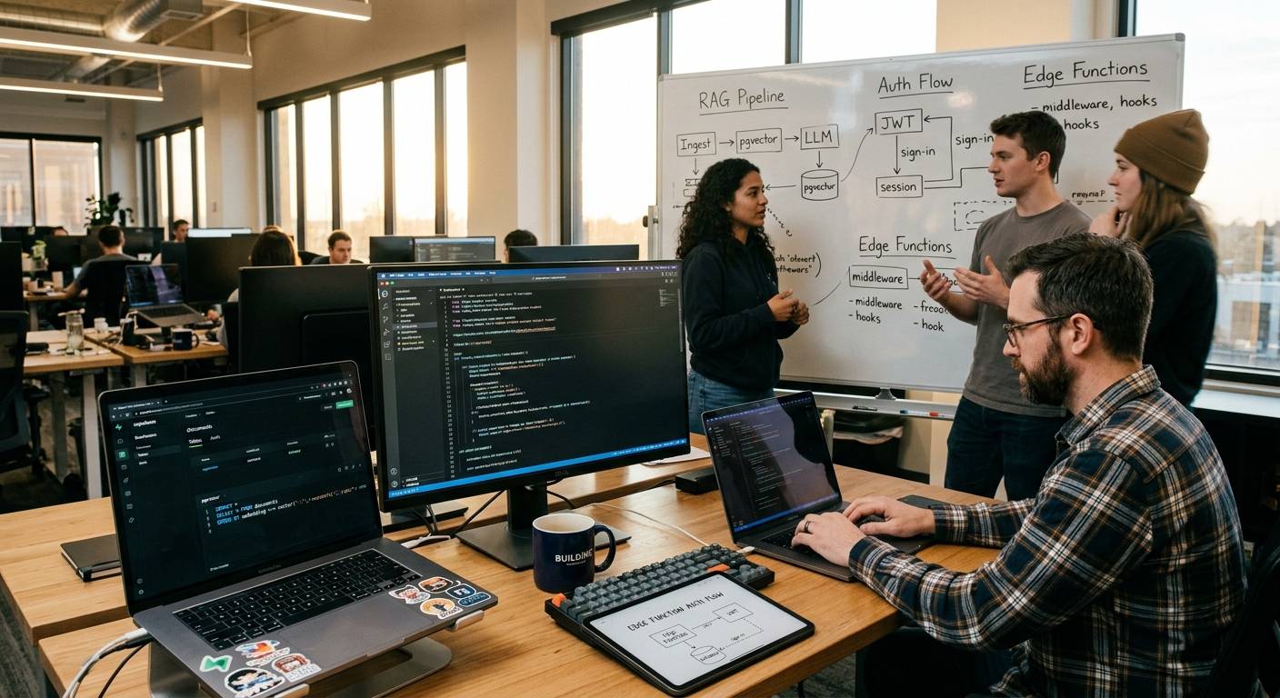 What Supabase Is Used for in RAG Apps: pgvector, Auth, and Edge Functions for AI Builders