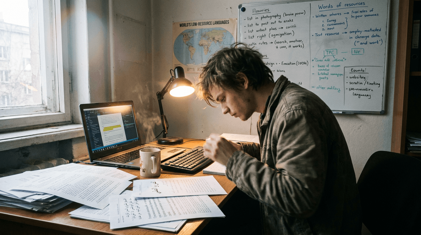 Why Low‑Resource NLP Still Struggles with Annotation