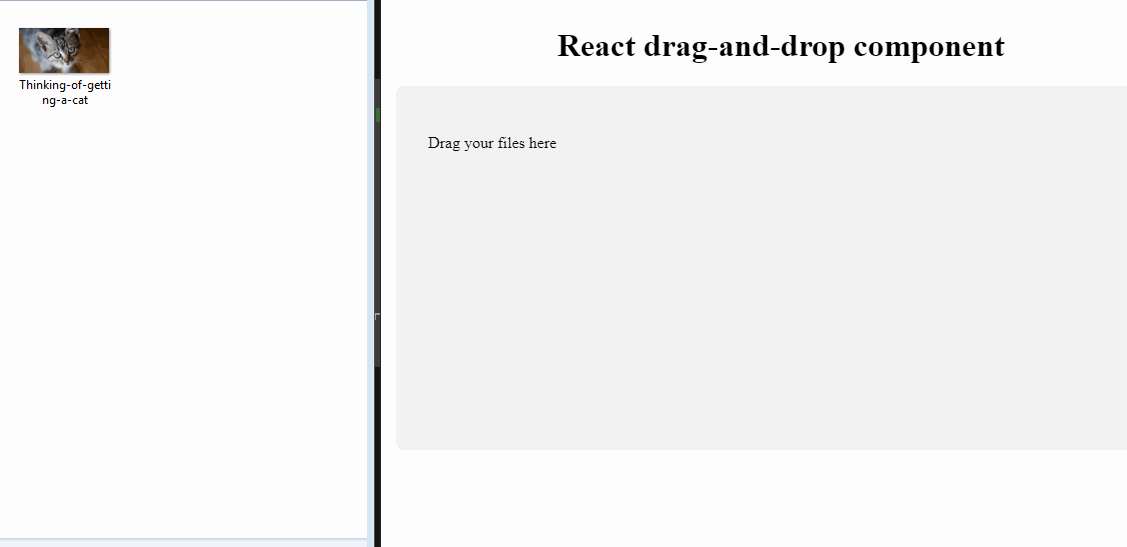How to build a React drag-and-drop component for file upload