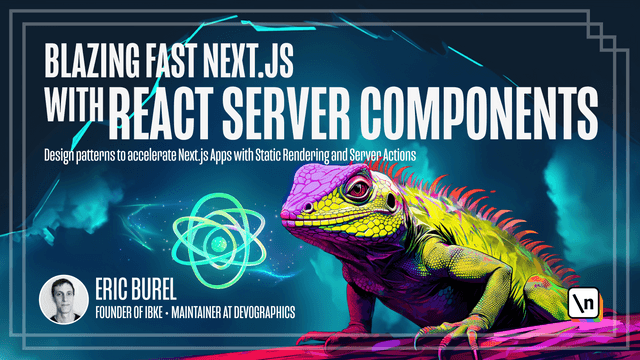 Thumbnail of newline course Blazing Fast Next.js with React Server Components