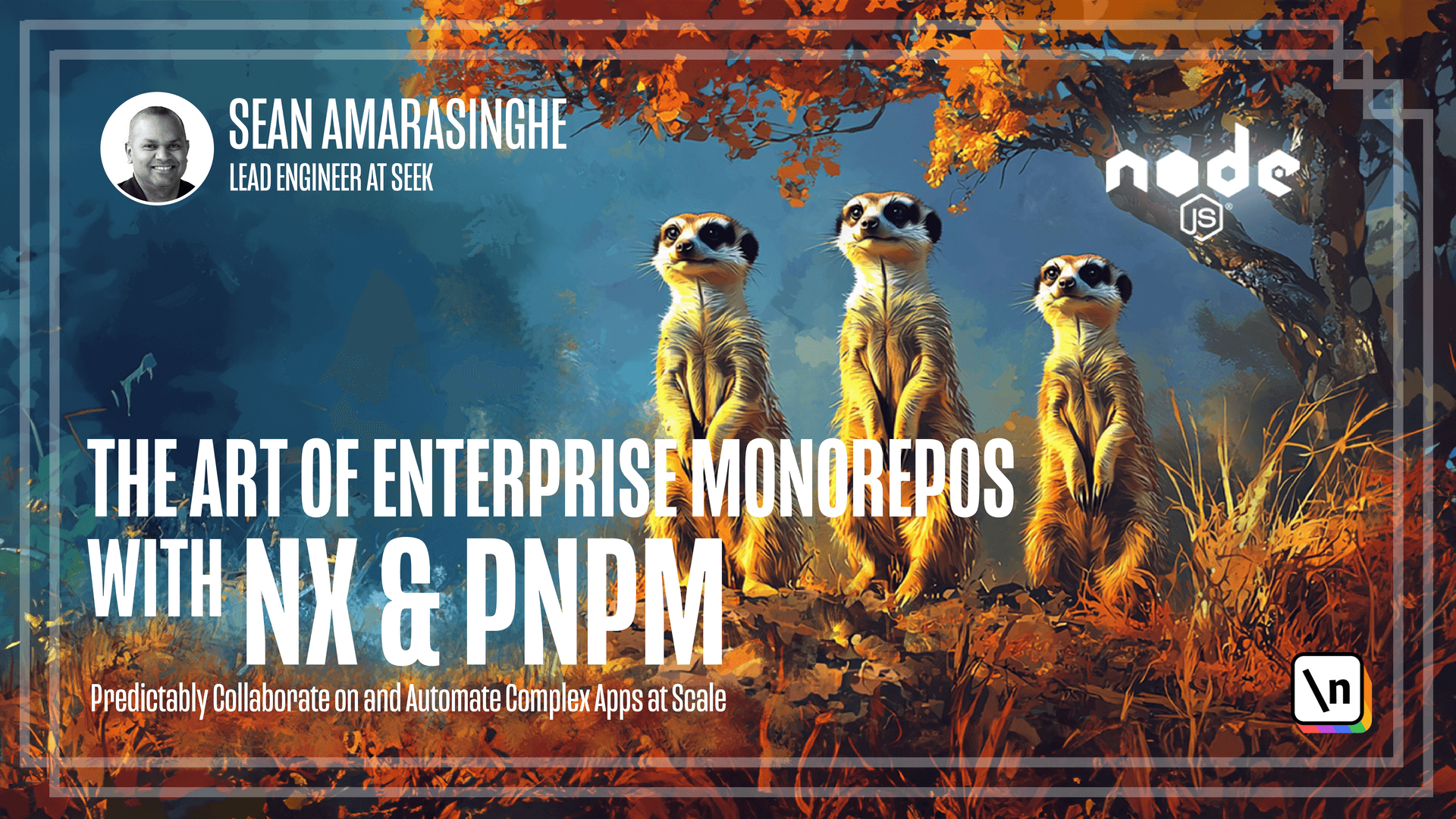 Thumbnail for the \newline course The Art of Enterprise Monorepos with Nx and pnpm