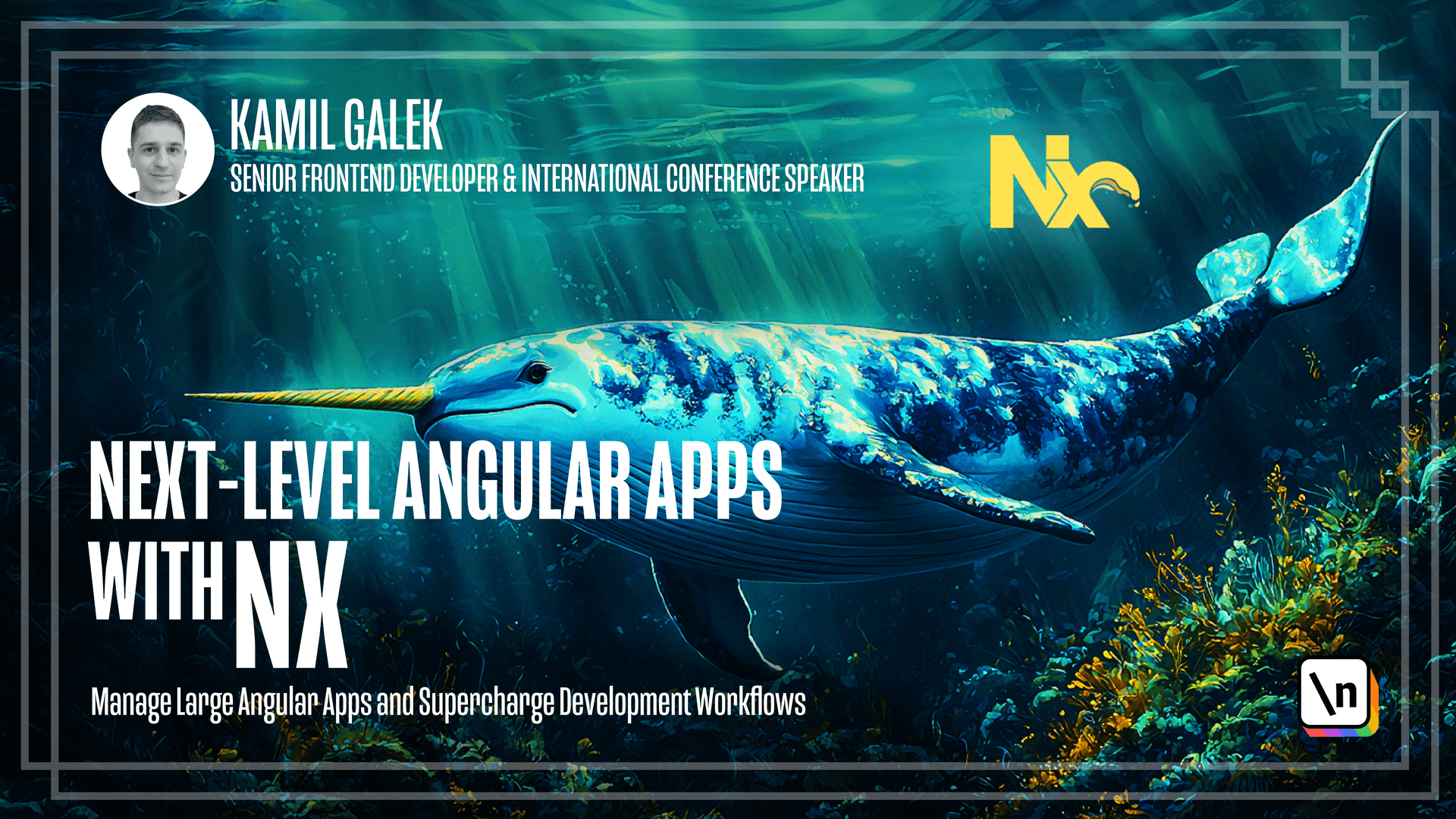 Thumbnail for the \newline course Next-Level Angular Apps with NX