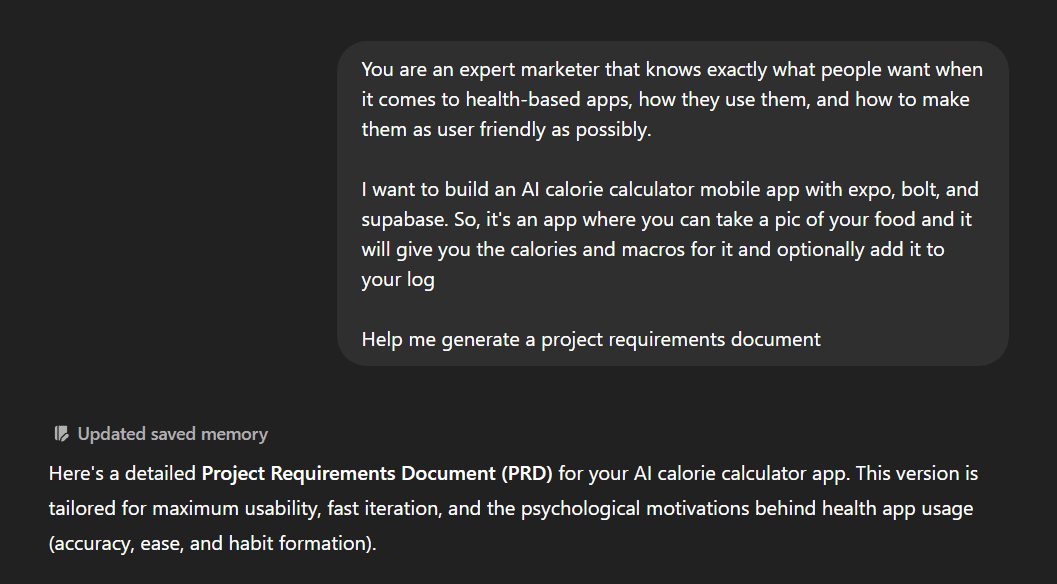 How To Build An AI App That Counts Calories From Pictures With Bolt and ChatGPT