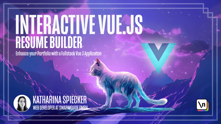 Interactive Vue.js Resume Builder | newline
