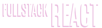 Fullstack React Wordmark